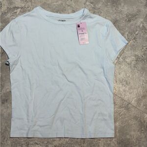 Wild Fable Soft Sky Blue Short Sleeve Tee